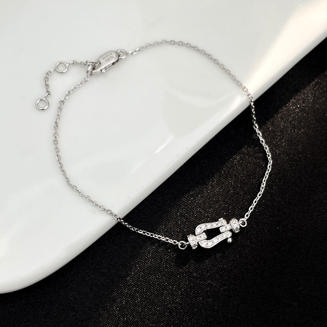 [Select]FORCE 10 FULL DIAMOND BUCKLE CHAIN LINK MINI MODEL