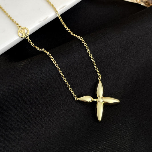 [Select]LOUISETTE GOLD NECKLACE