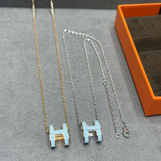 [Select]POP H SKY BLUE NECKLACE