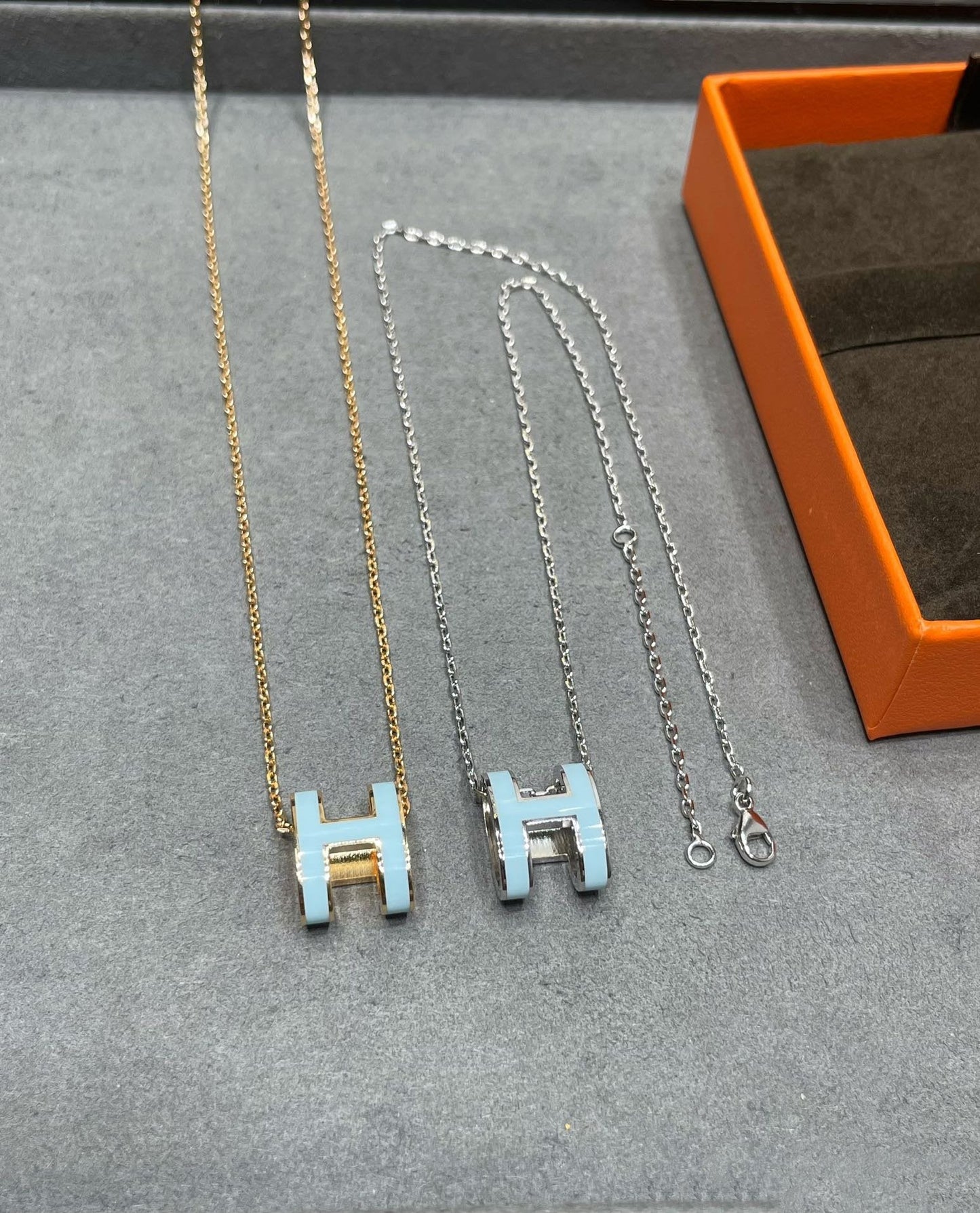 [Select]POP H SKY BLUE NECKLACE