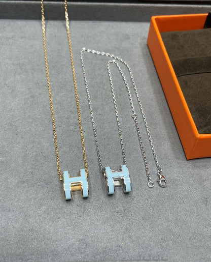 [Select]POP H SKY BLUE NECKLACE