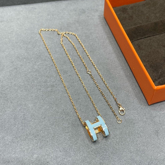 [Select]POP H SKY BLUE NECKLACE