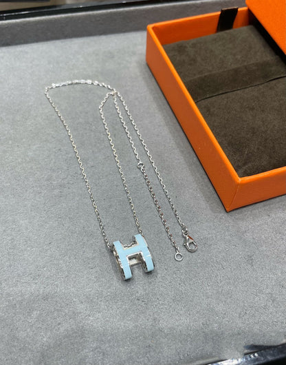 [Select]POP H SKY BLUE NECKLACE