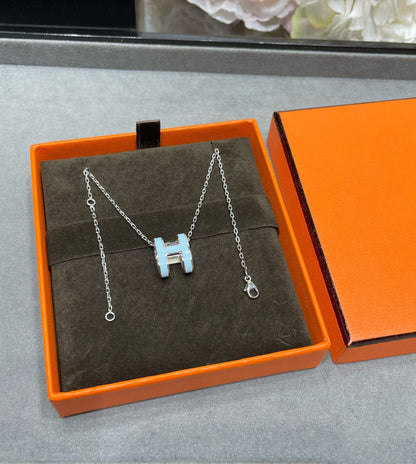 [Select]POP H SKY BLUE NECKLACE
