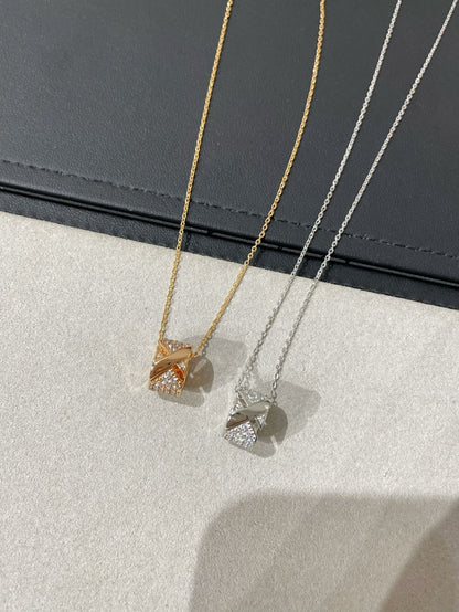 [Select]LIENS EVIDENCE DIAMOND PAVED NECKLACE