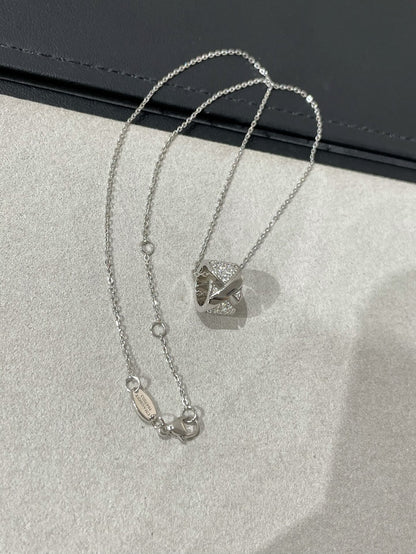 [Select]LIENS EVIDENCE DIAMOND PAVED NECKLACE