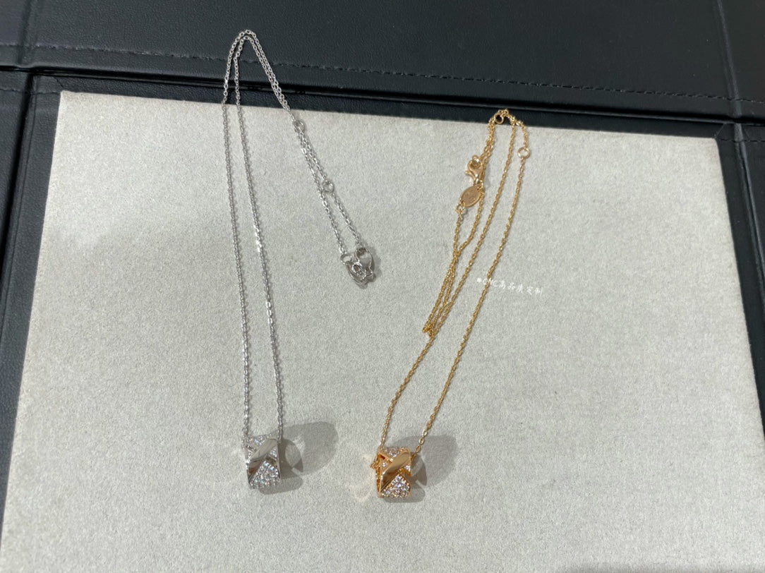 [Select]LIENS EVIDENCE DIAMOND PAVED NECKLACE