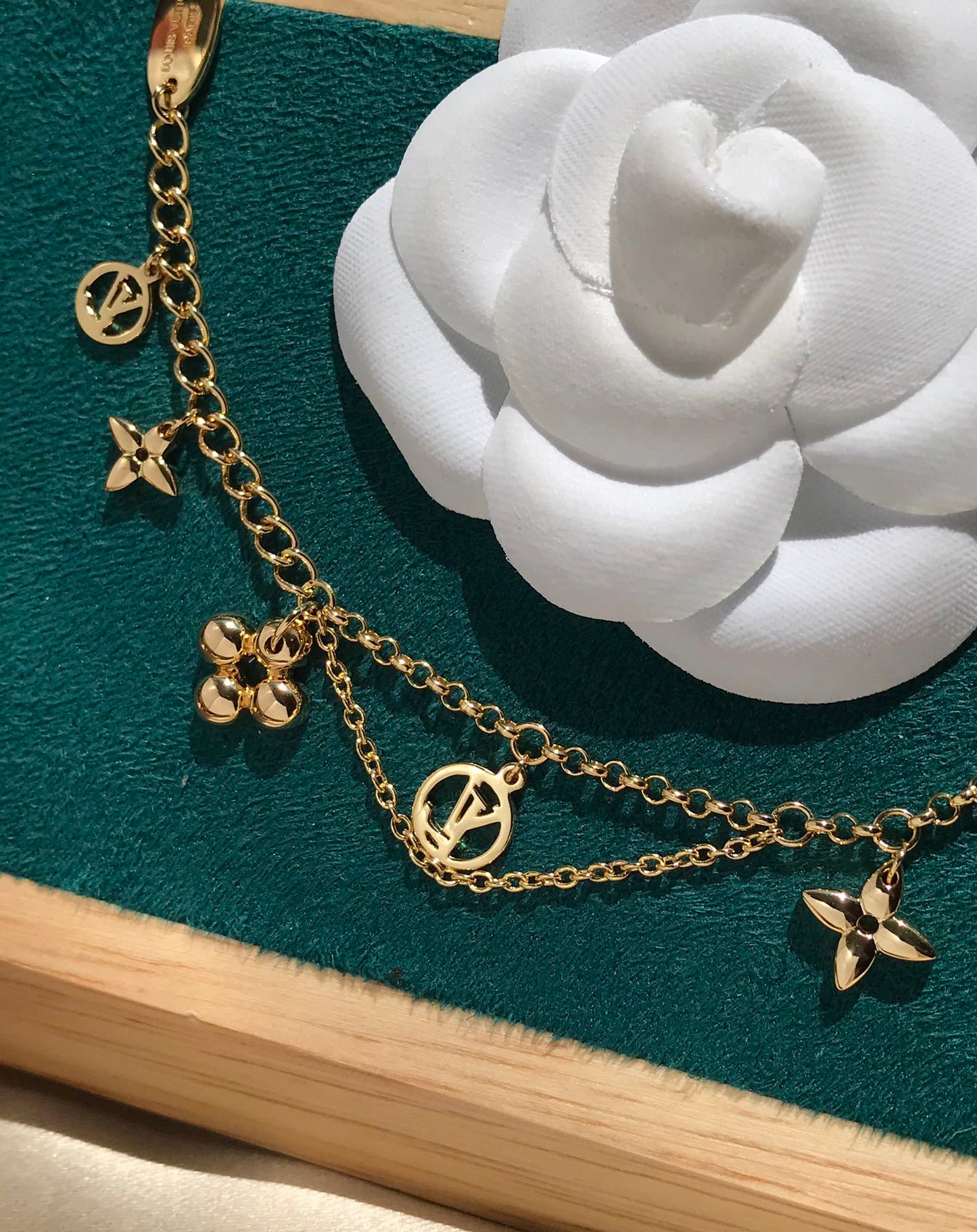 [Select]BLOOMING PINK GOLD MOP BRACELET