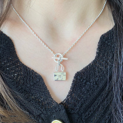 [Select]CONSTANCE PEDANT SILVER NECKLACE