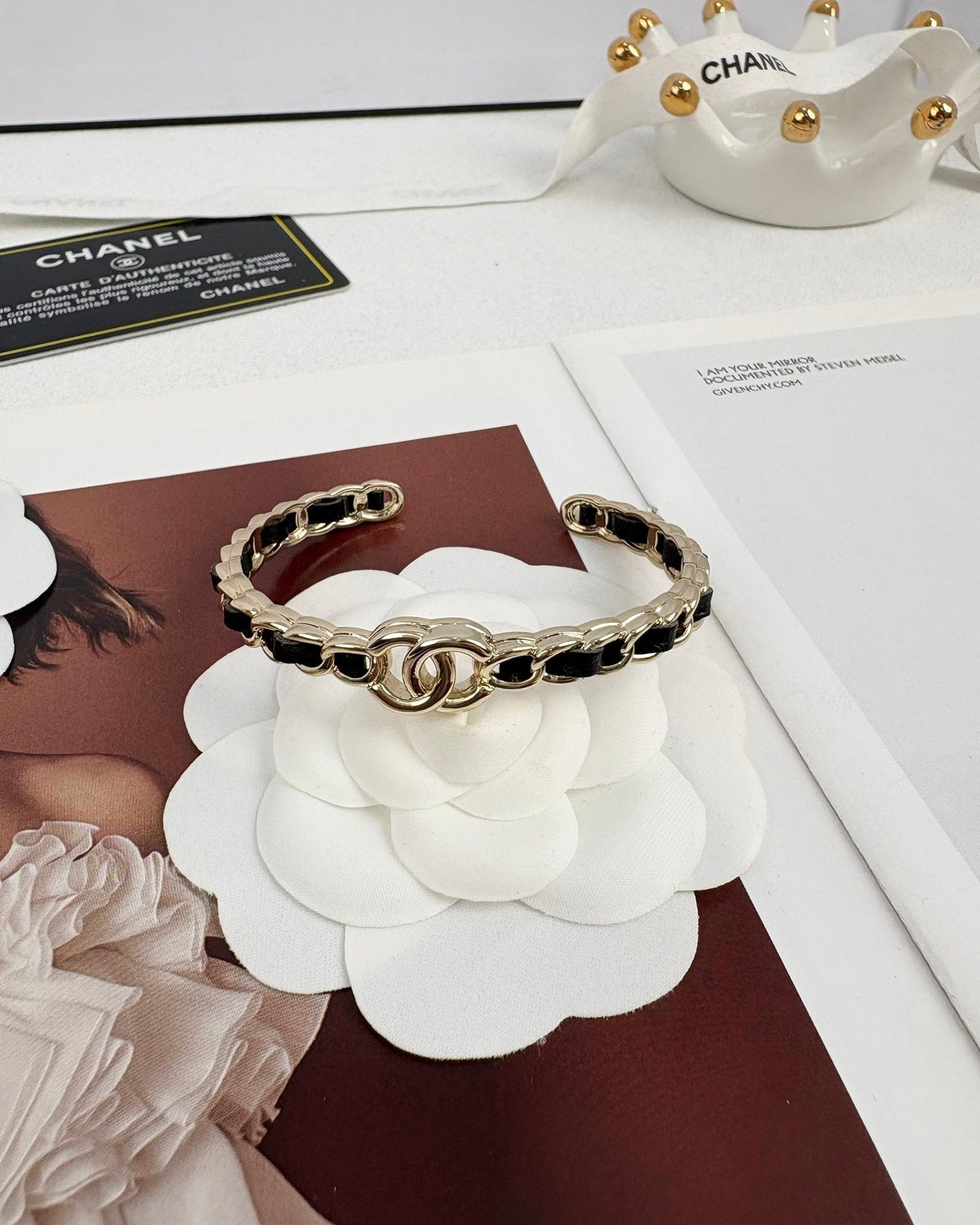 [Select]Double C Open Bangle