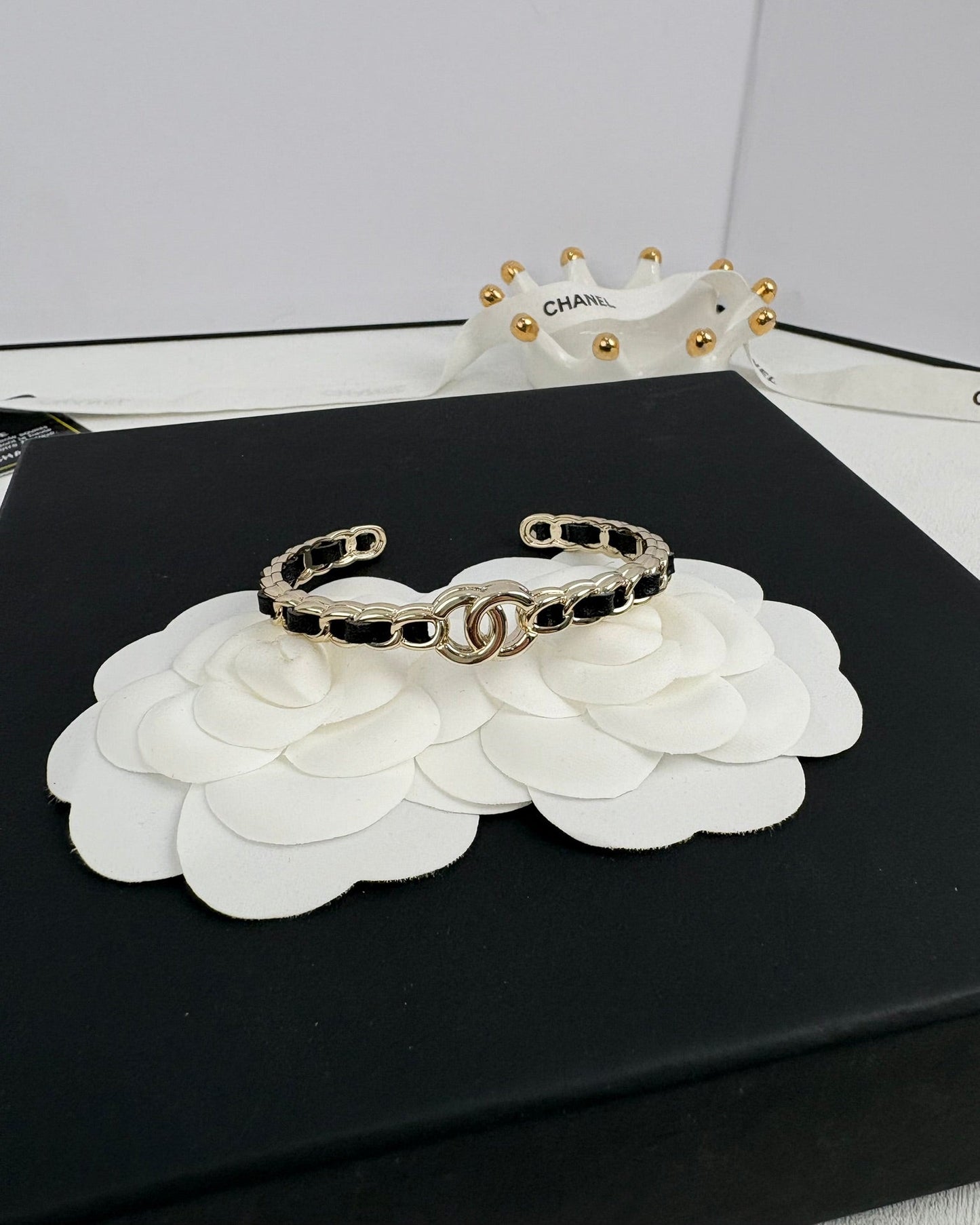 [Select]Double C Open Bangle