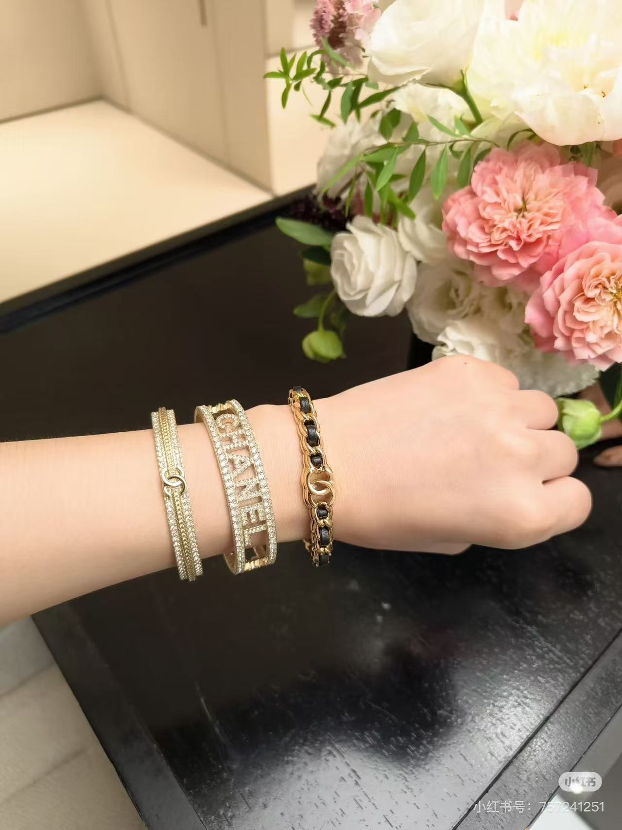 [Select]Double C Open Bangle