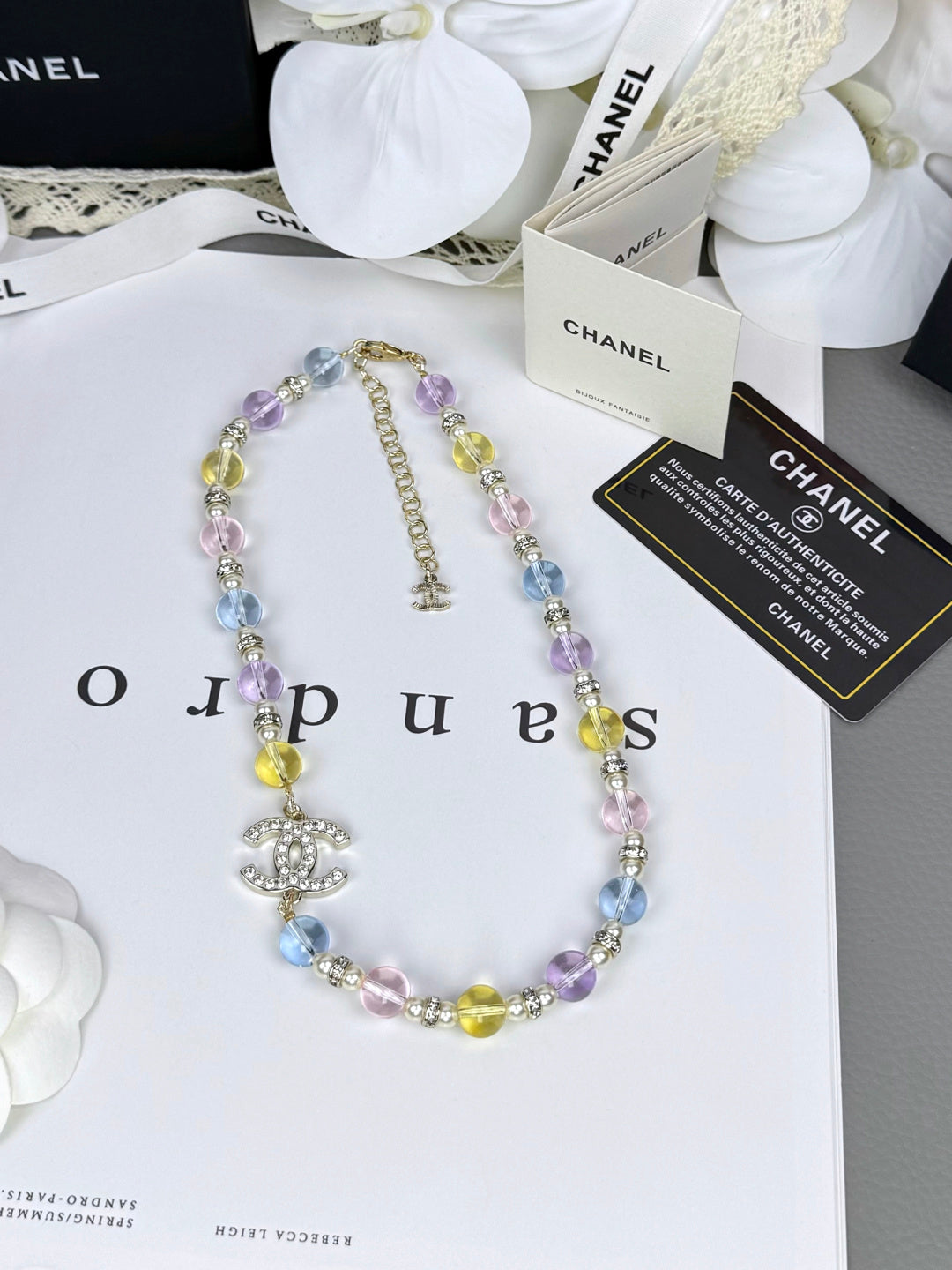 [Select]26C New Spring Collection Colorful Transparent Resin Necklace