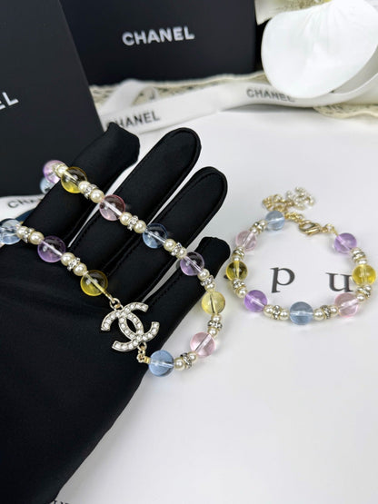 [Select]26C New Spring Collection Colorful Transparent Resin Necklace