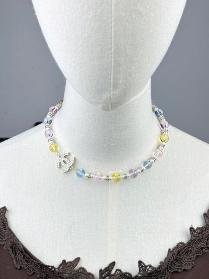 [Select]26C New Spring Collection Colorful Transparent Resin Necklace