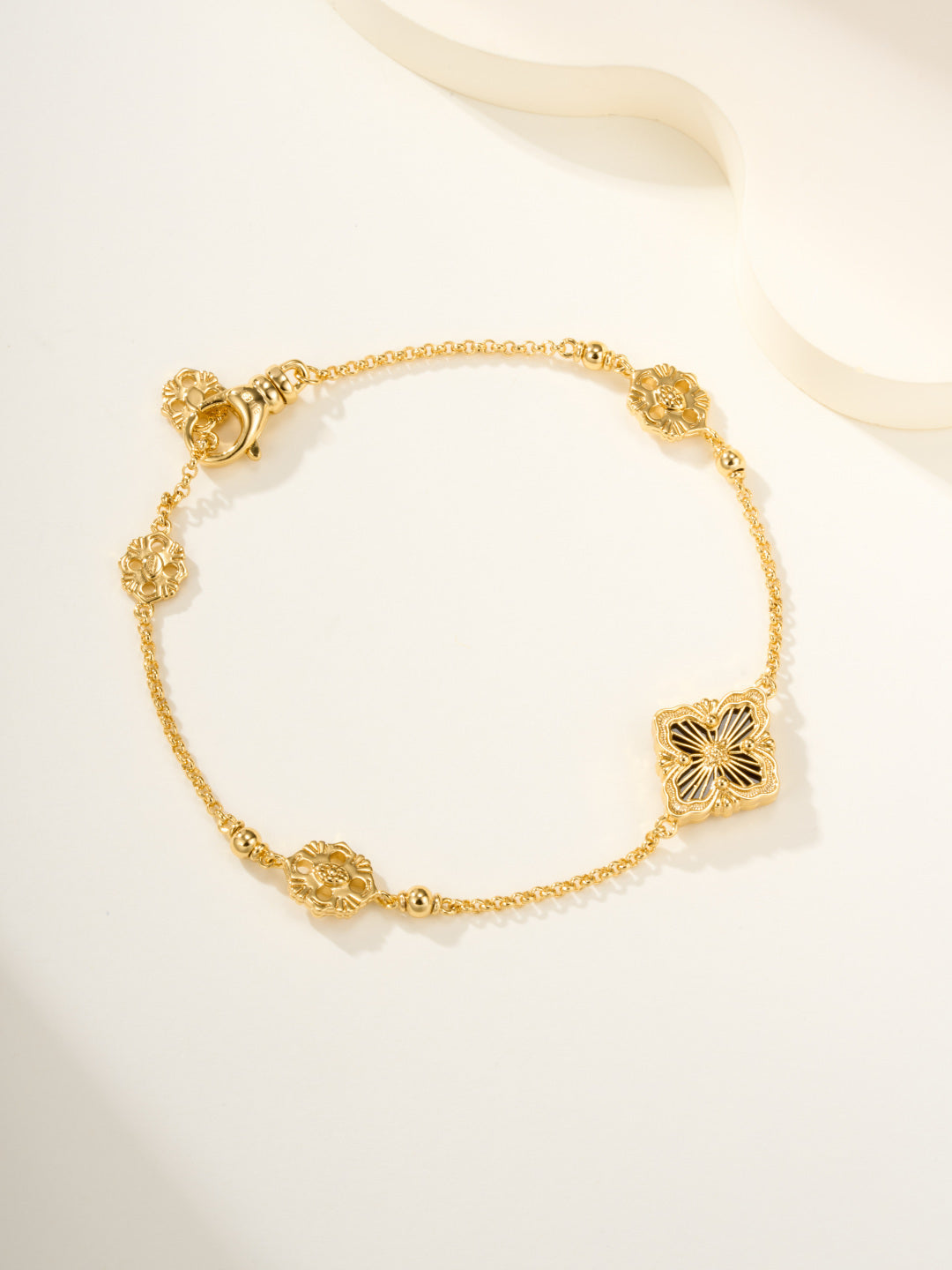 [Select]B.C.L ENAMELED One-Flower Bracelet£¨Various Colors)