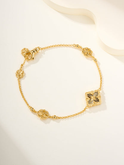 [Select]B.C.L ENAMELED One-Flower Bracelet£¨Various Colors)