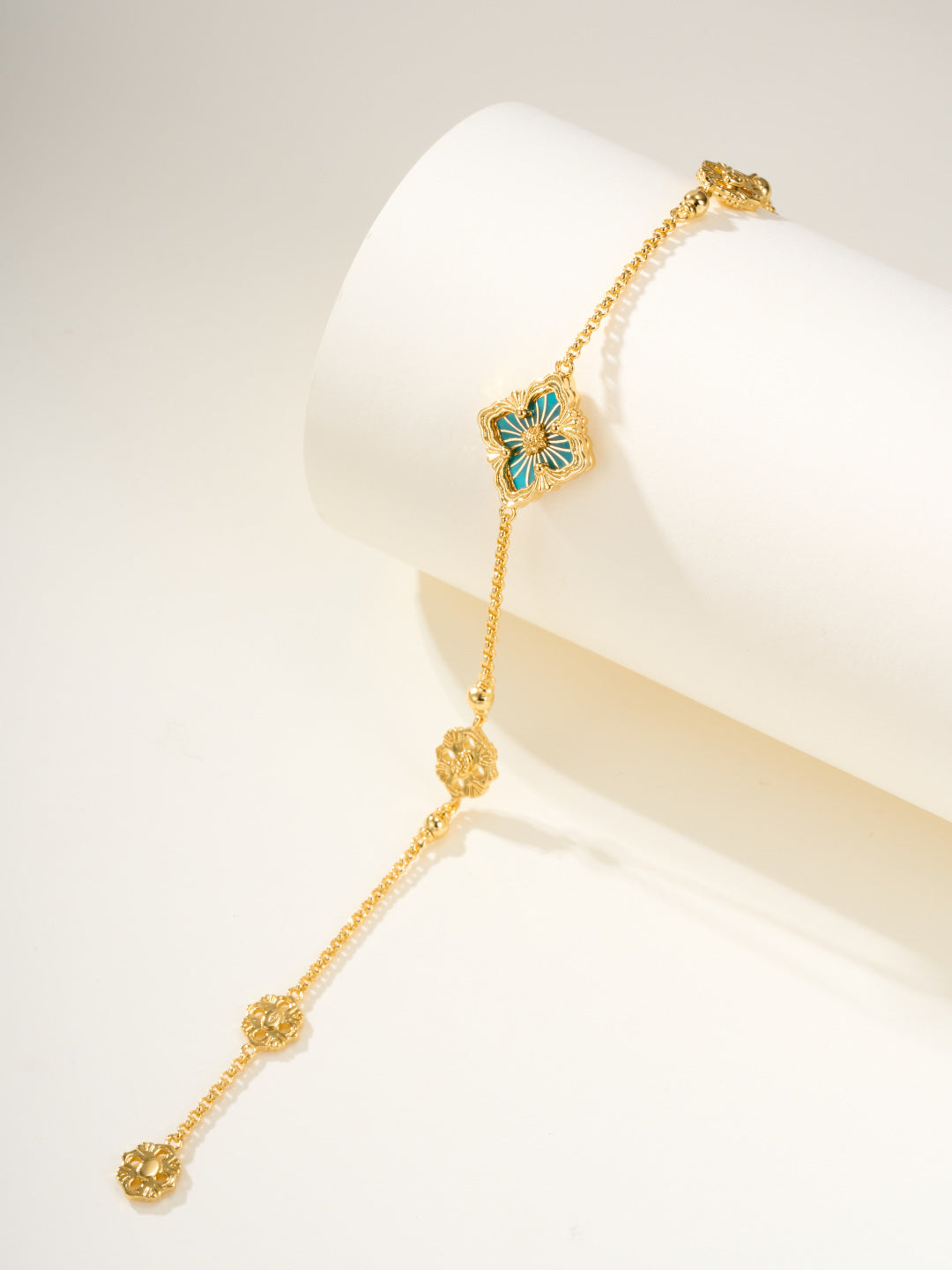[Select]B.C.L ENAMELED One-Flower Bracelet£¨Various Colors)