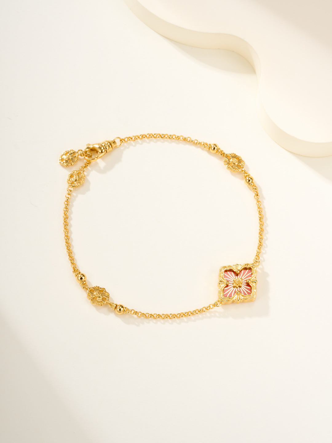 [Select]B.C.L ENAMELED One-Flower Bracelet£¨Various Colors)