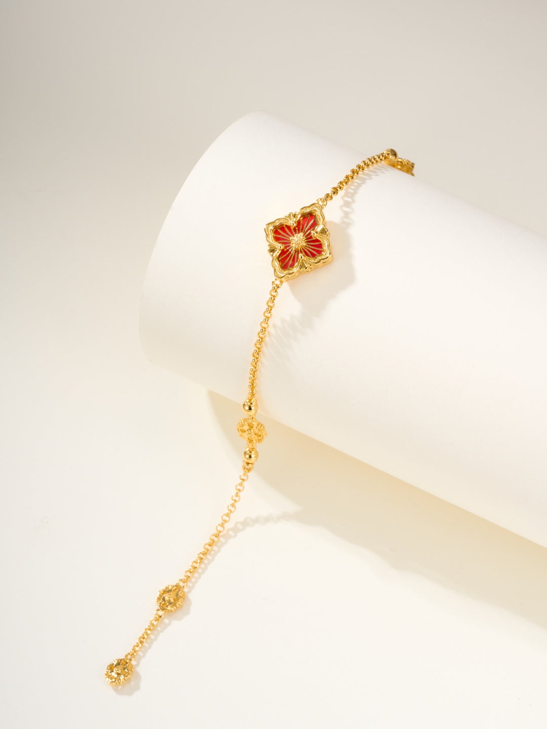 [Select]B.C.L ENAMELED One-Flower Bracelet£¨Various Colors)