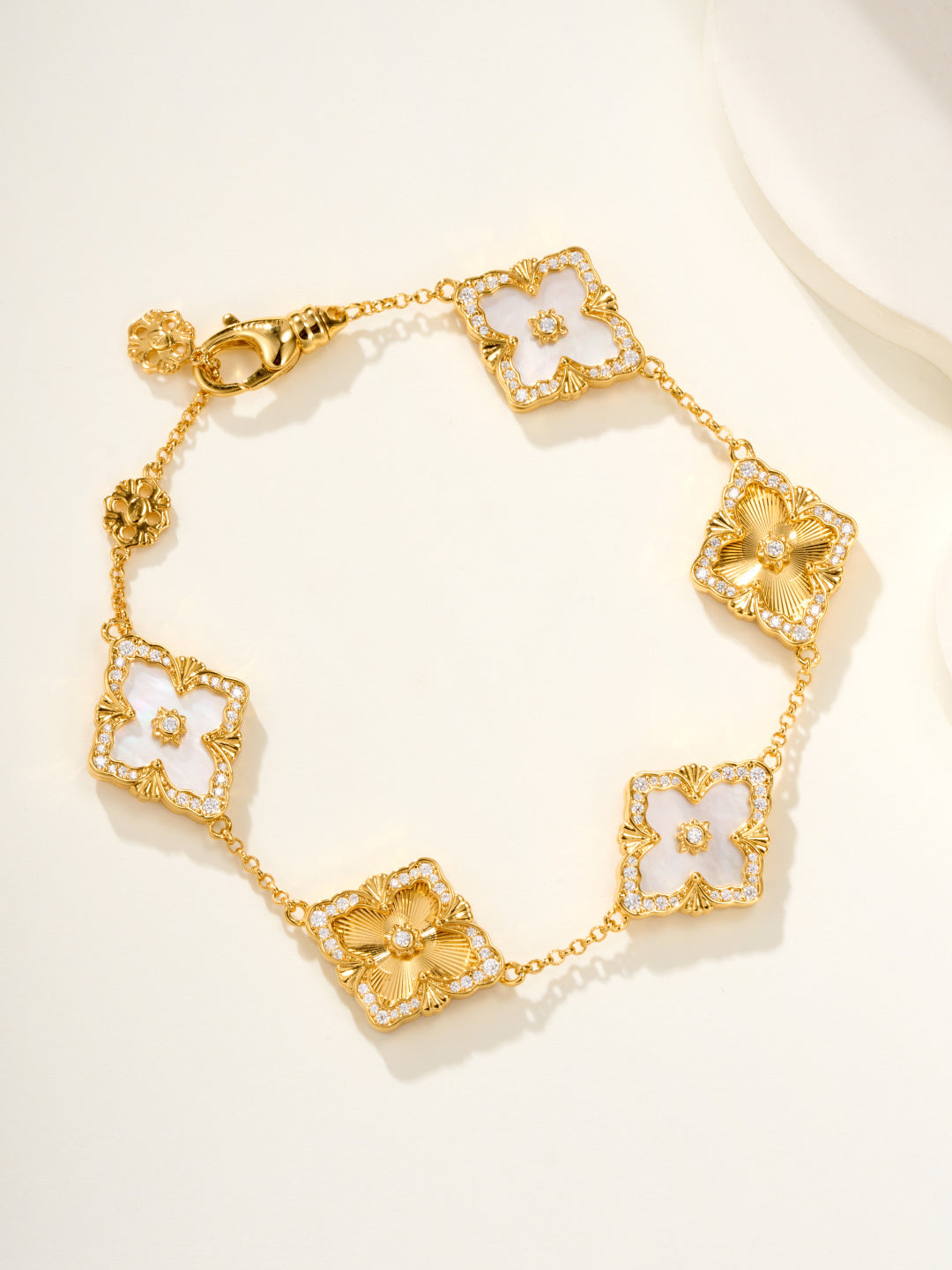[Select]B.C.L ENAMELED Five-Flower Bracelet£¨Various Colors) BIG SIZE