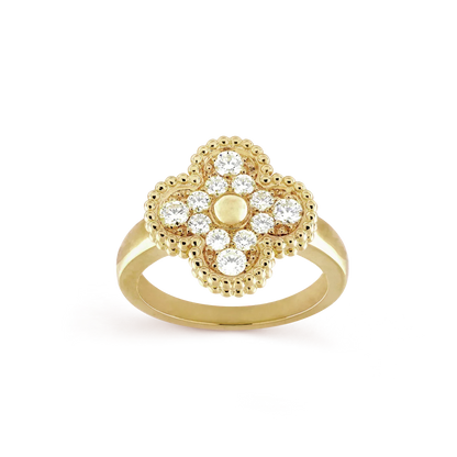 [Select]CLOVER DIAMOND RING