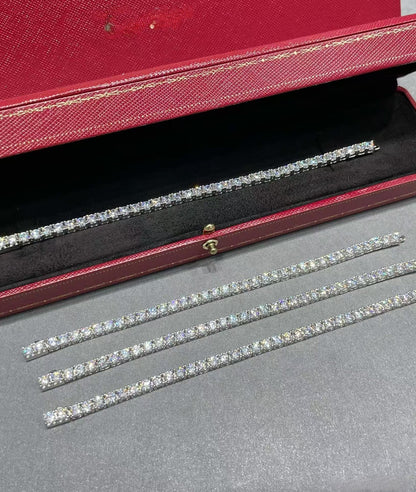 [Select jewelrys]TENNIS BRACELET WITH FULL DIAMOND SETTING