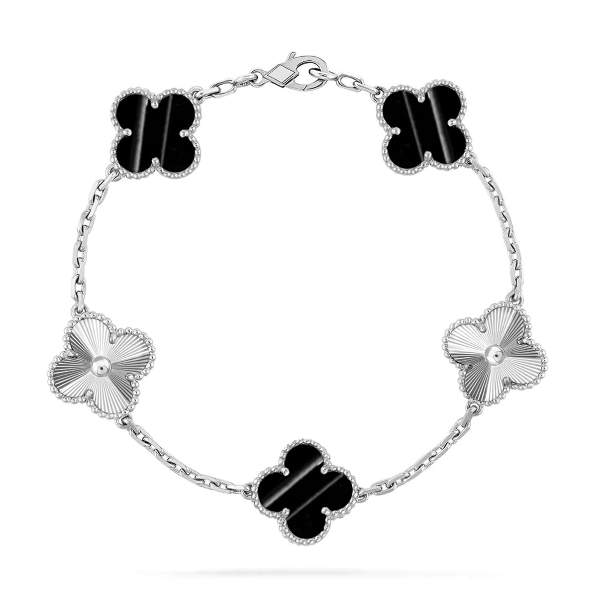 [Select] CLOVER 5 MOTIF PULSAR STONE BRACELET COLLECTION