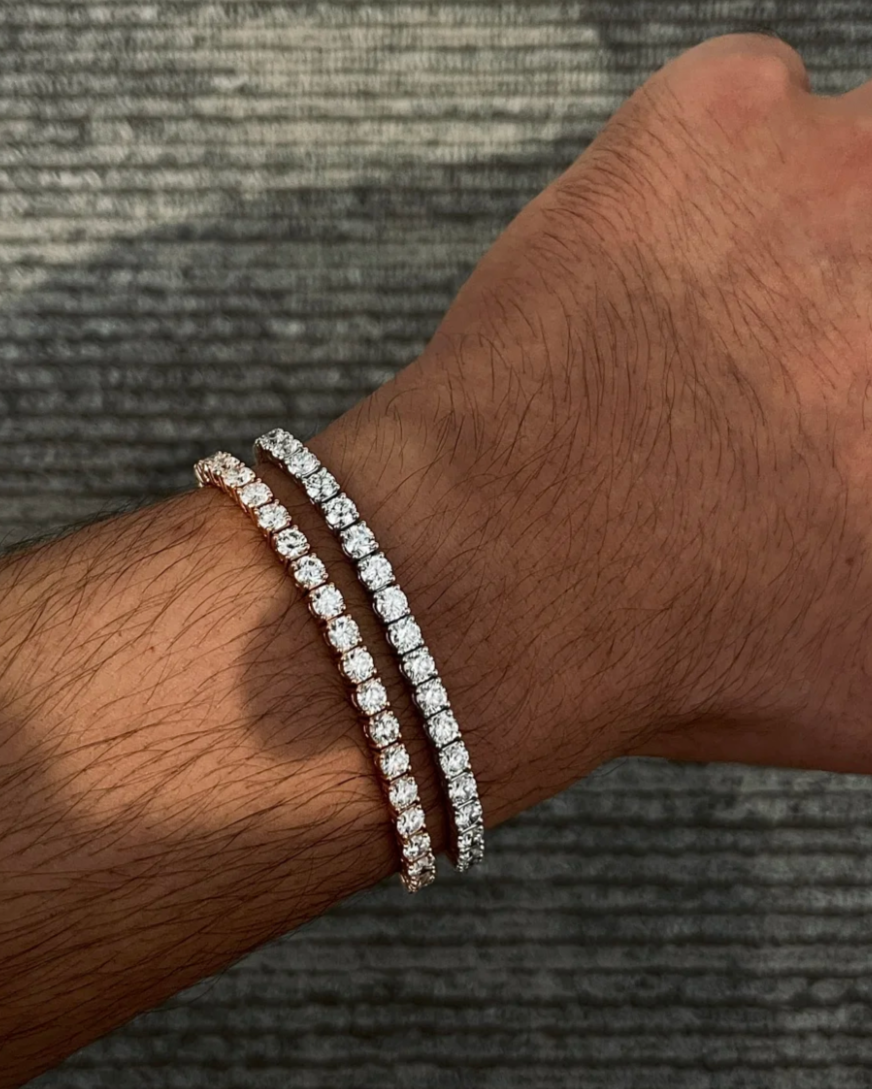[Select]  CLASSIC BASEBALL BRACELAT, 52 DIAMOND
