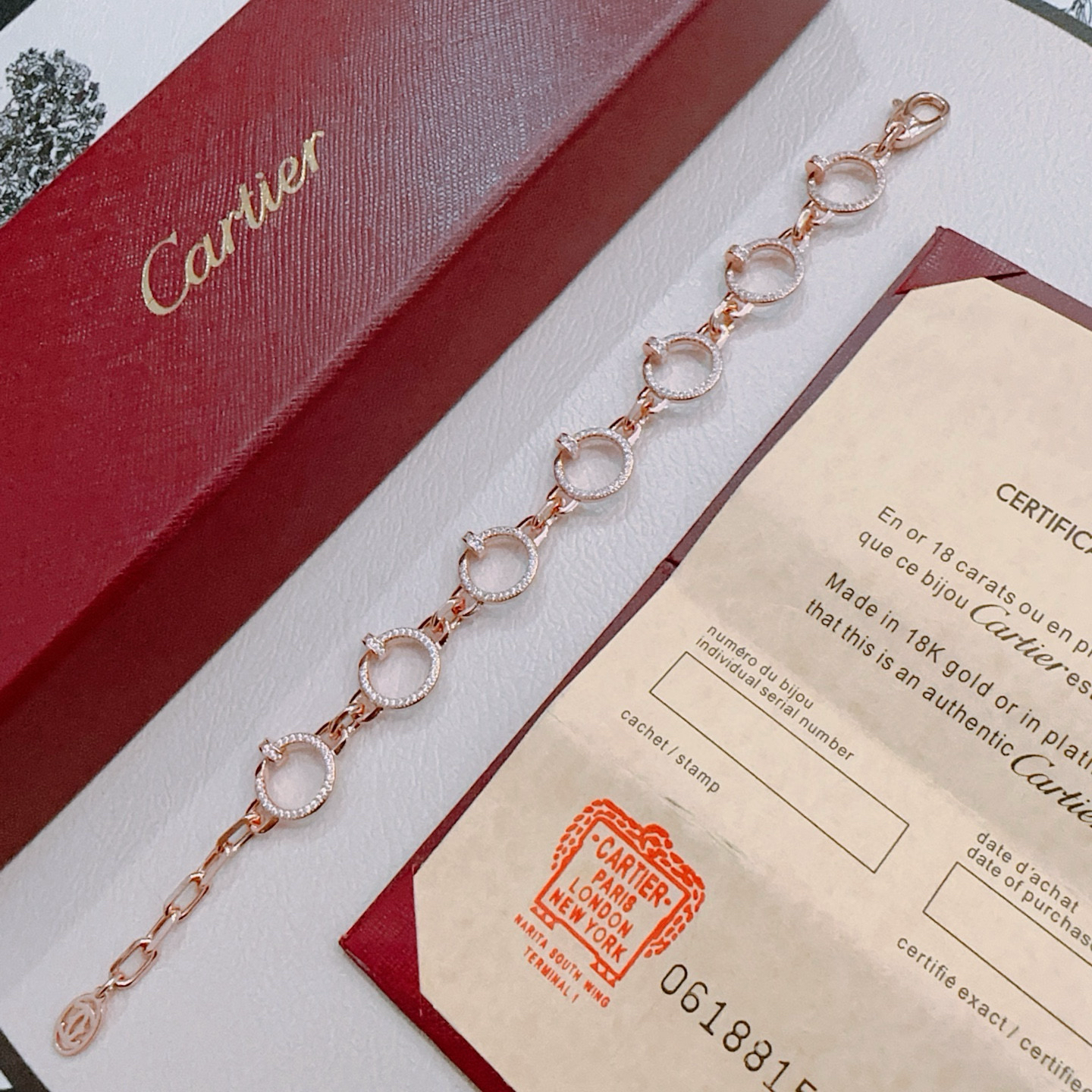 [Select Jewelry] LOVE&JUSTE BRACELET DIAMONDS