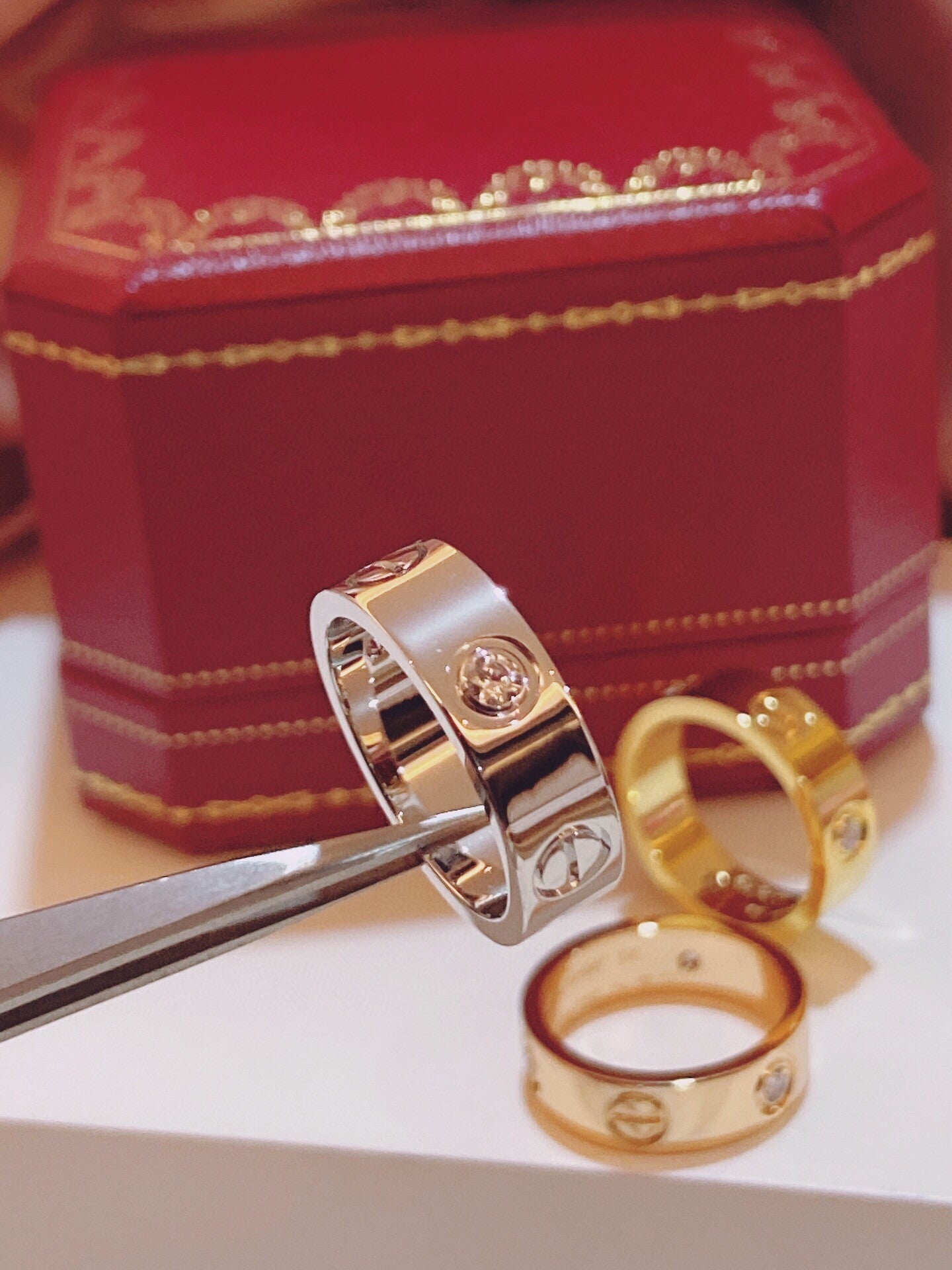 [Select]Three-Diamond Ring