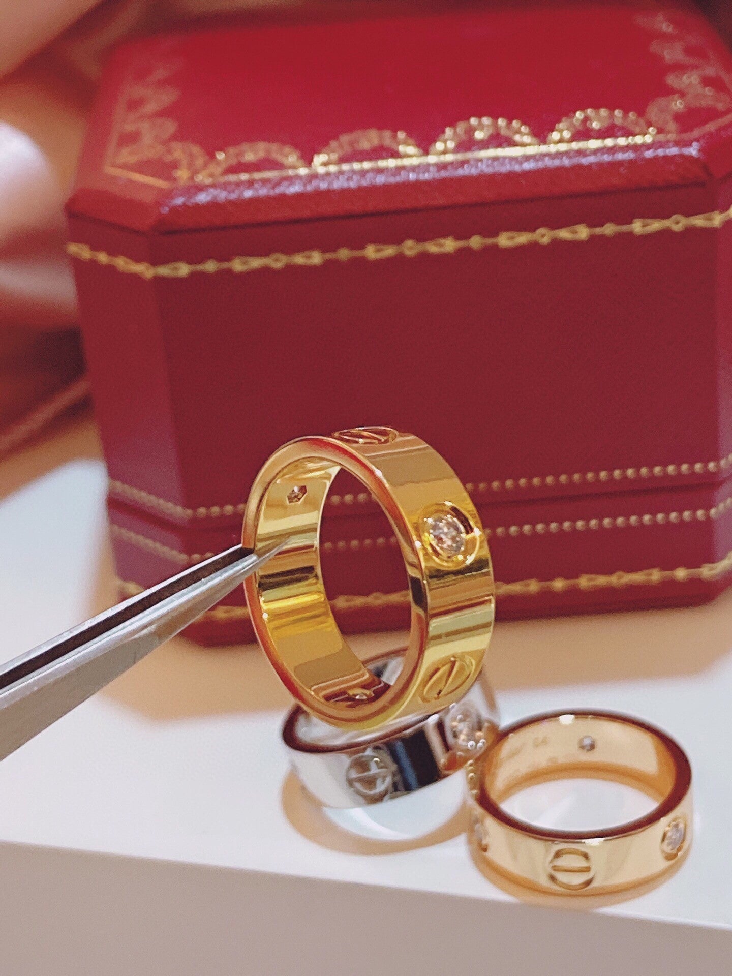 [Select]Three-Diamond Ring