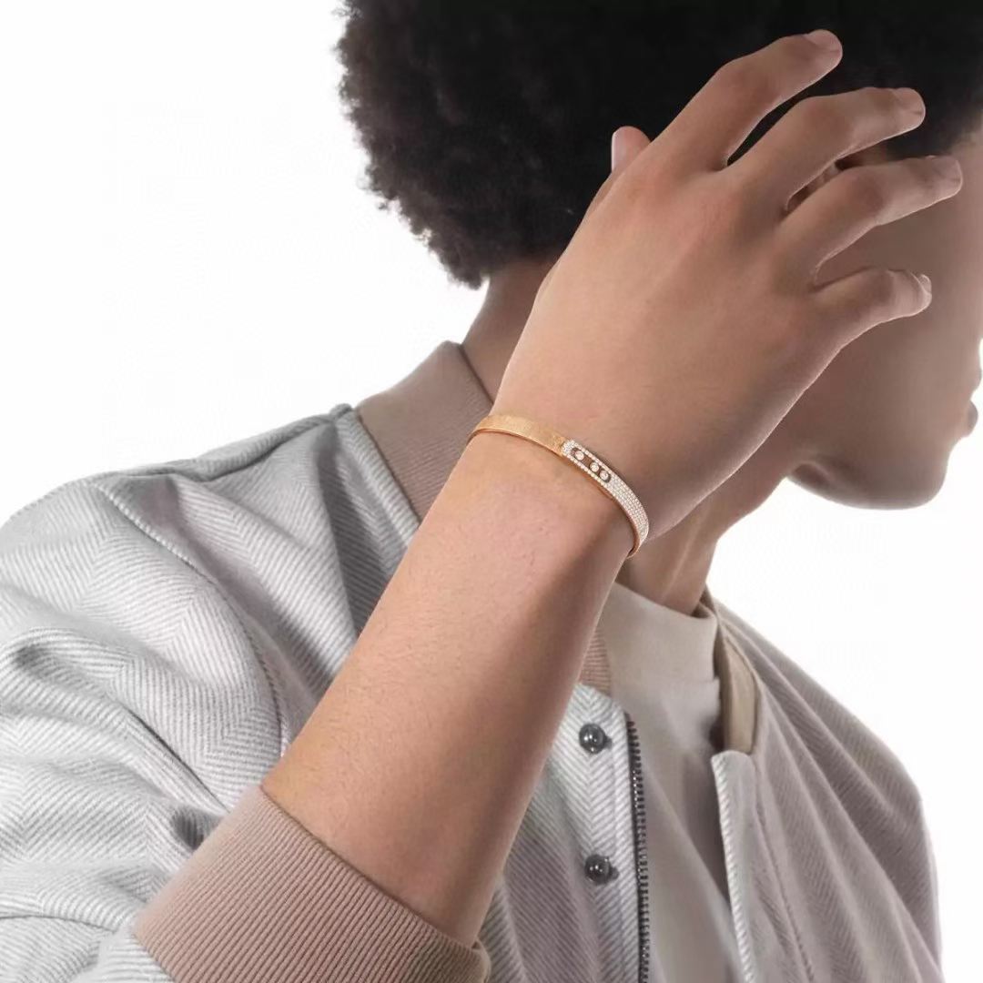 [Select]2026 BRAND-NEW FROSTED BRACELET WITH DIAMONDS THREE COLORS