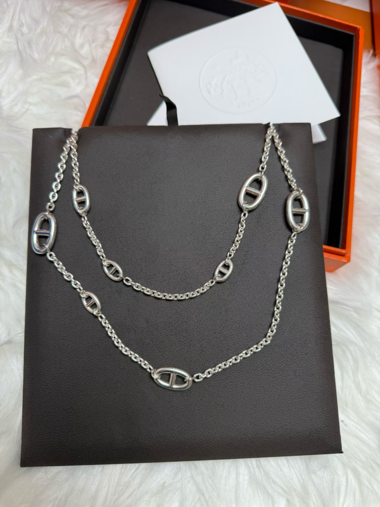 [Select]Classic Silver Sweater Chain