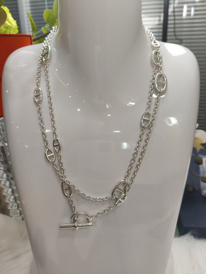 [Select]Classic Silver Sweater Chain