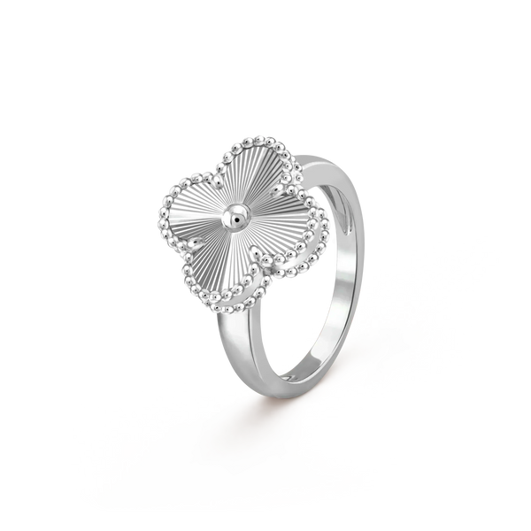 [Select]CLOVER SILVER RING