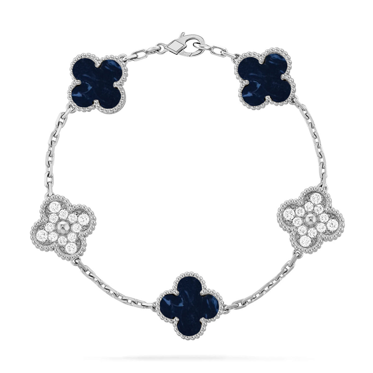 [Select]CLOVER 5 MOTIF PIETERSITE BRACELET COLLECTION