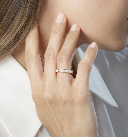 [Select]ALLIANCE LIENS VIDENCE PAVED DIAMOND 4MM RING