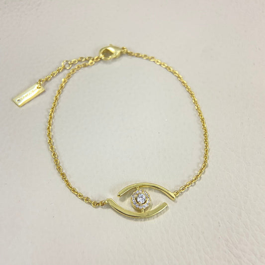 [Select]Demo Eye Pave-Set Diamond Bracelet