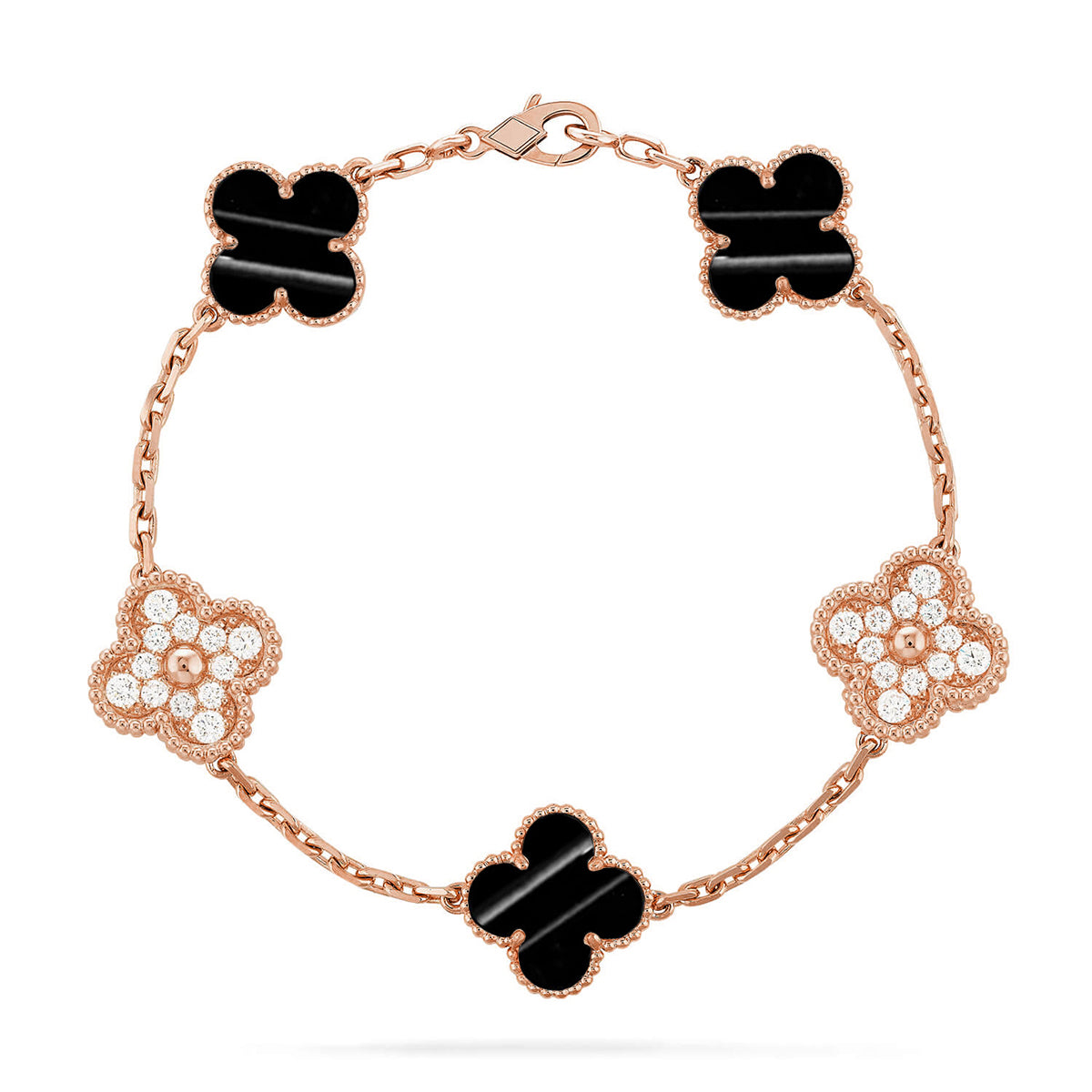 [Select] CLOVER 5 MOTIF PULSAR STONE BRACELET COLLECTION