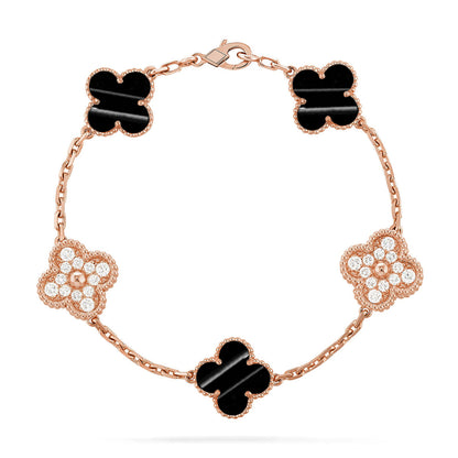 [Select] CLOVER 5 MOTIF PULSAR STONE BRACELET COLLECTION