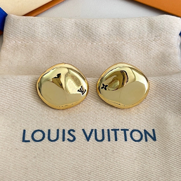 [Select]Gold Paris Stud Earrings