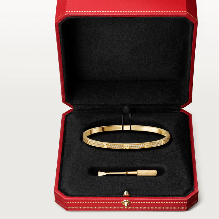 [Select]LOVE BRACELET 3.65MM DIAMOND-PAVED
