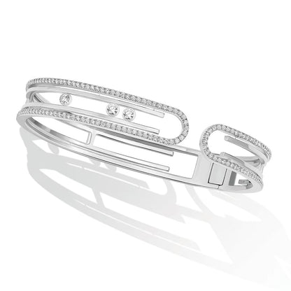 [Select]MOVE 10TH PAVED DIAMOND BRACELET