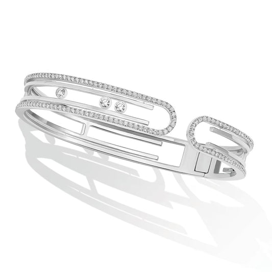 [Select]MOVE 10TH PAVED DIAMOND BRACELET
