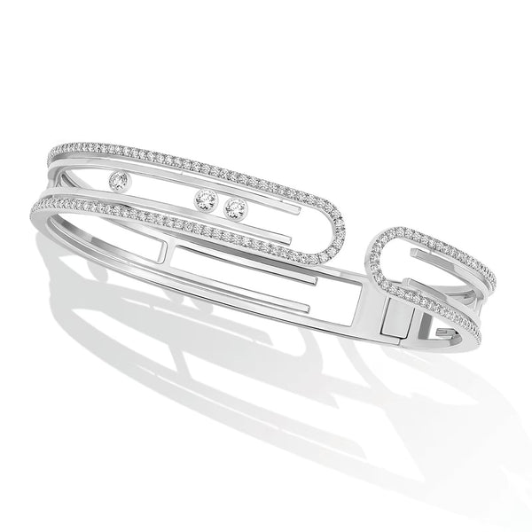 [Select]MOVE 10TH PAVED DIAMOND BRACELET