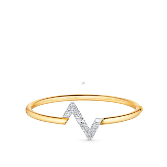 [Select]VOLTE UPSITE DOWN GOLD DIAMOND BRACELET