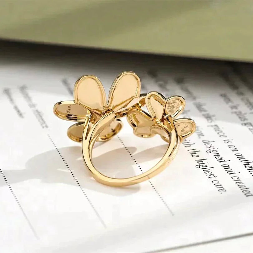 [Select]CLOVER COMOS GOLD DIAMOND RING