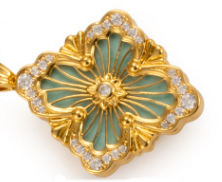 [Select] B.C.L BIG SIZE  ENAMEL NECKLACE£¨Various colors£©