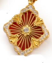 [Select] B.C.L BIG SIZE  ENAMEL NECKLACE£¨Various colors£©